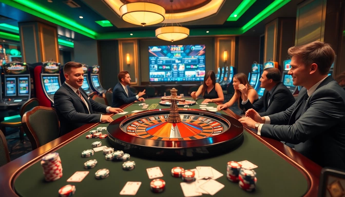 Gamble confidently at the luxury MV88 casino table, surrounded by vibrant poker chips and playing cards.