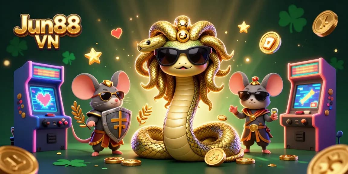 Experience winning strategies at Jun88 VN with vibrant 3D casino-themed artwork full of gaming excitement.