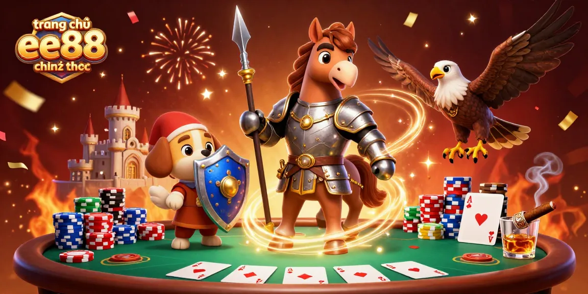 Engage with the thrilling world of trang chủ ee88 chỉnh thức as medieval warriors unveil poker triumphs in an epic scene.