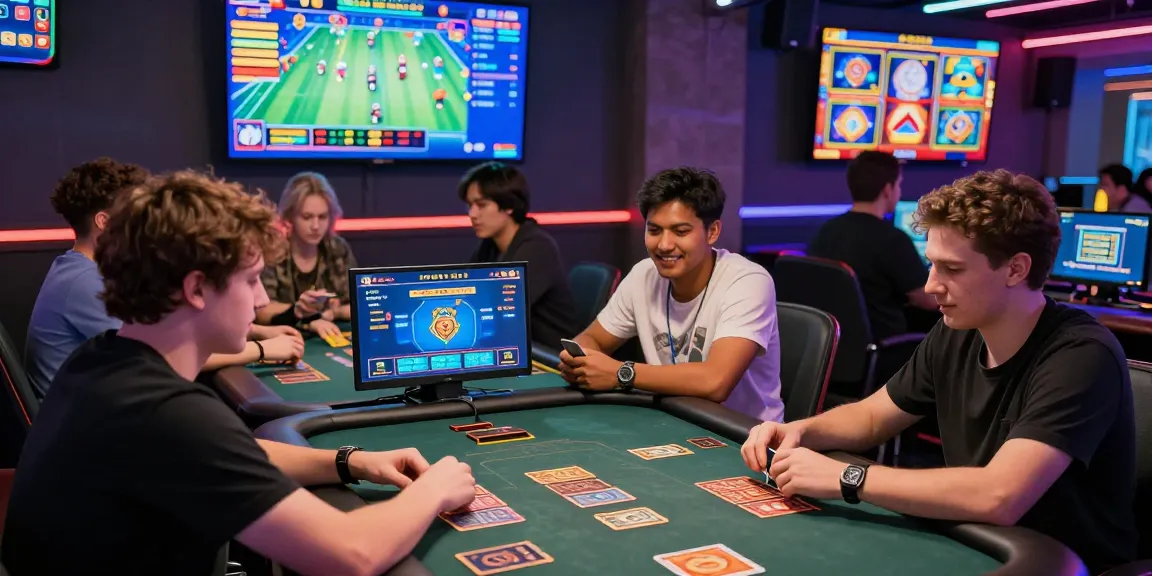 Pengalaman bermain 68 game bài secara online dengan pemain beragam dalam suasana kasino virtual yang ceria.