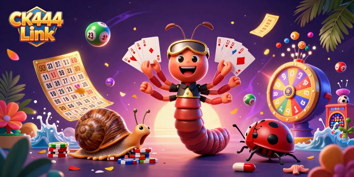 Experience the thrill of CK444 Link with our animated dealers and exciting casino elements.