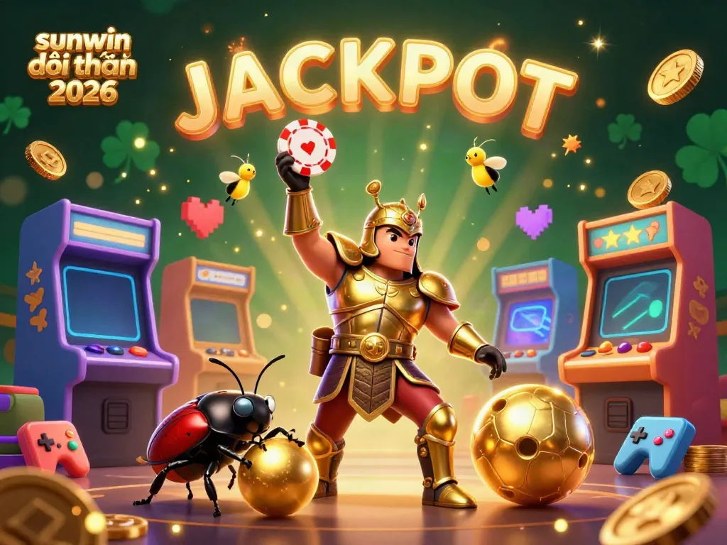 Experience the thrill of sunwin đổi thưởng 2026 with iconic gaming elements and vibrant visuals.