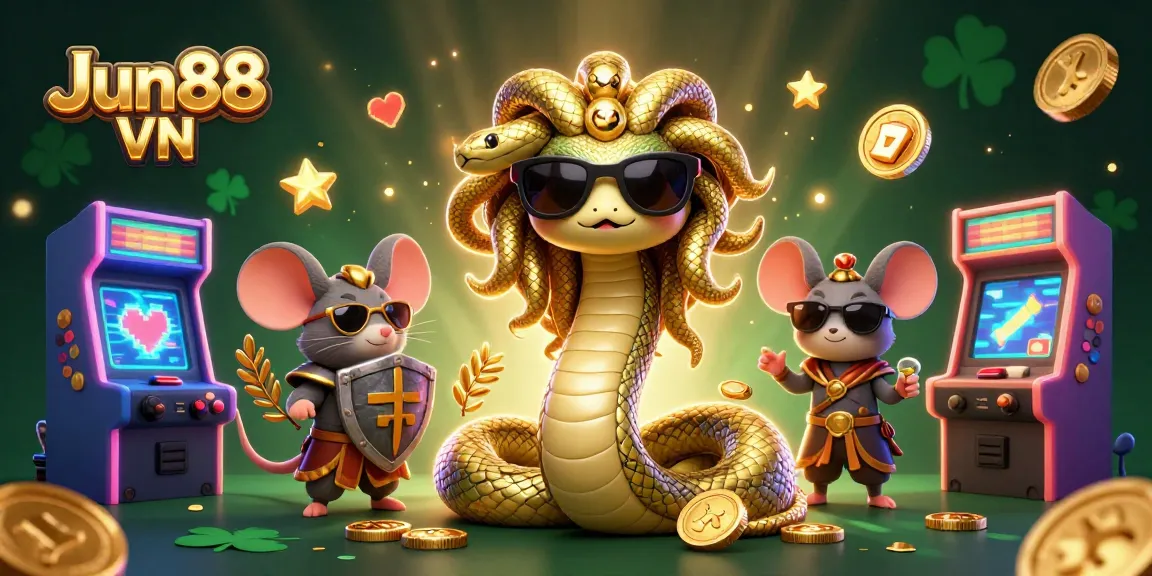 Experience winning strategies at Jun88 VN with vibrant 3D casino-themed artwork full of gaming excitement.