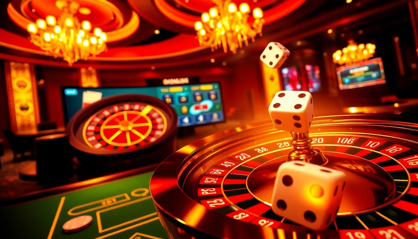 Experienced players enjoying thrilling games at nhà cái thabet casino online.
