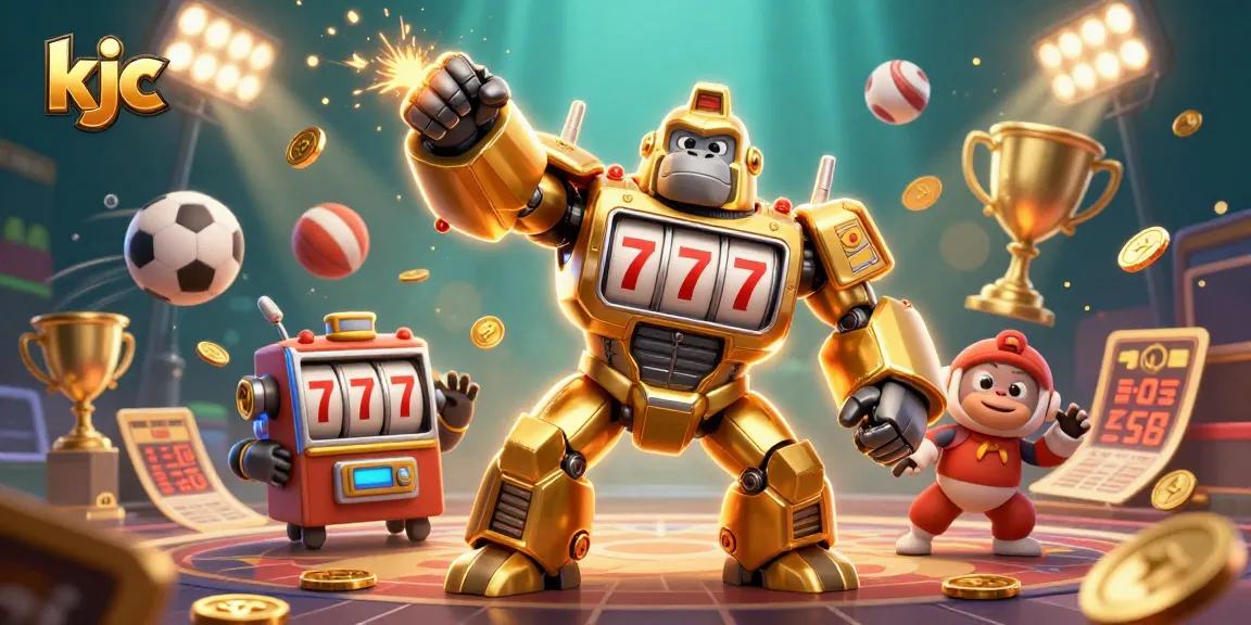KJC enthusiasts experience thrilling wins with golden gorilla mech and sports elements in dynamic gaming scene.
