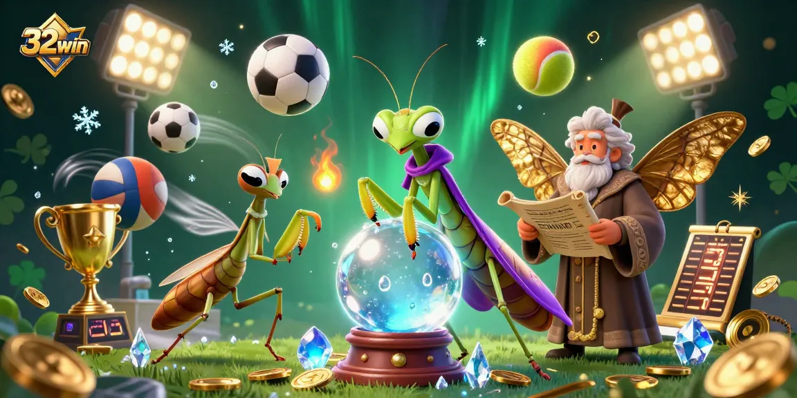 Engage with exciting gameplay at 32win, featuring a vibrant scene with characters and gaming elements.