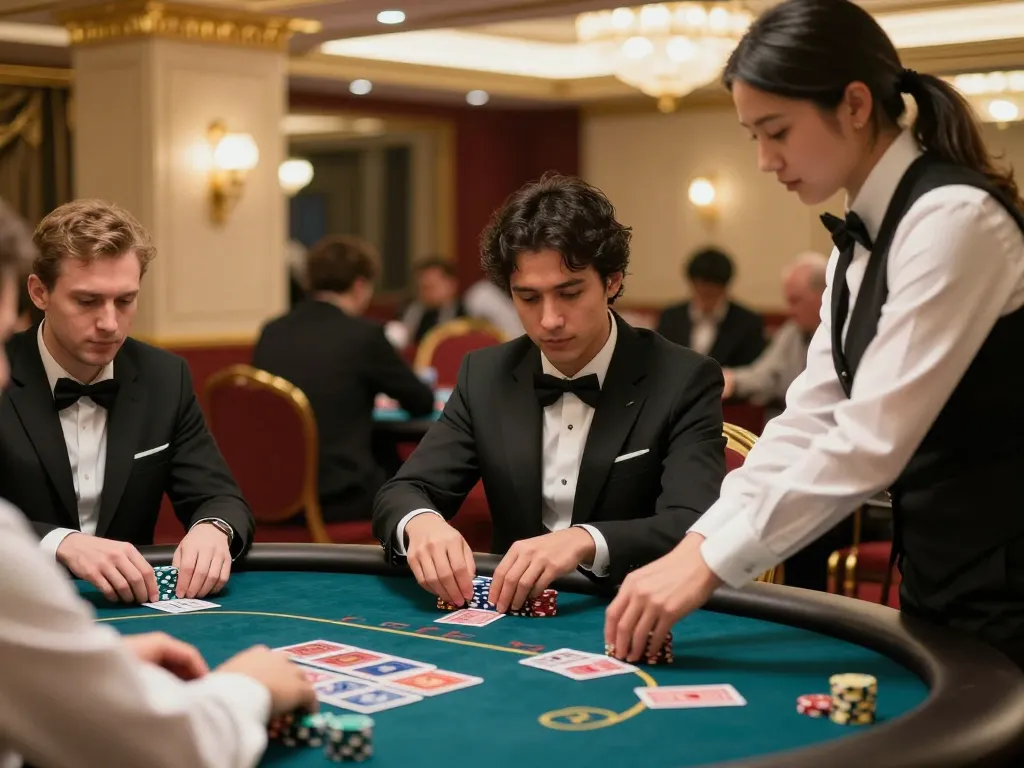 Layered strategies at ALO8 poker table enhance winning chances for players in luxury.