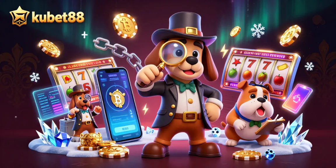 Experience thrilling gaming at kubet88 with a 3D detective uncovering poker chip treasures.
