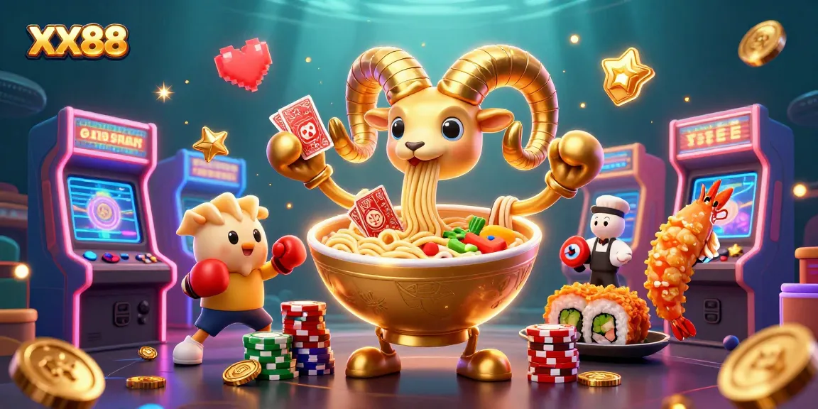 Experience the vibrant world of XX88 casino with dynamic characters and gaming excitement.