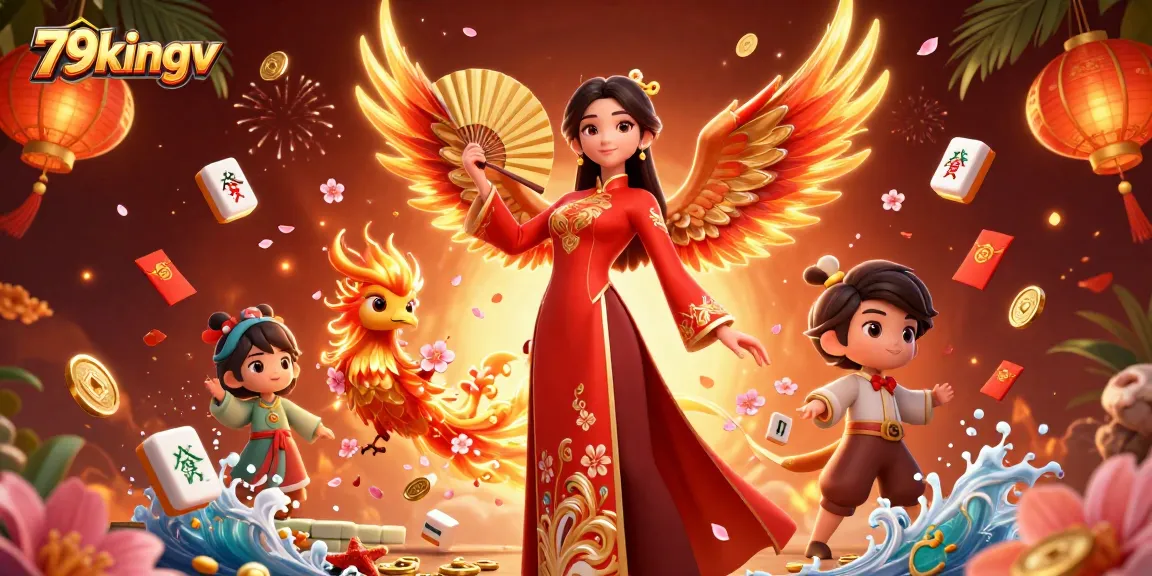 Experience vibrant gaming action with 79kingv, showcasing a captivating 3D casino scene.