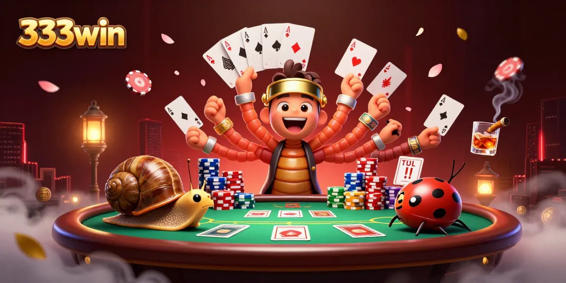 Experience thrilling play at 333win with vibrant dealer interaction and dynamic poker elements.