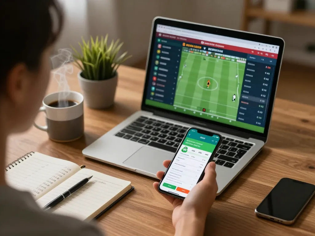 Engaging in strategic sports betting with 7mz scores while analyzing odds and stats.