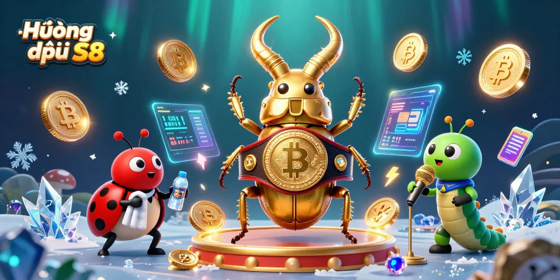 Engage with the exciting Hướng dẫn S8 experience through a vibrant 3D casino illustration.