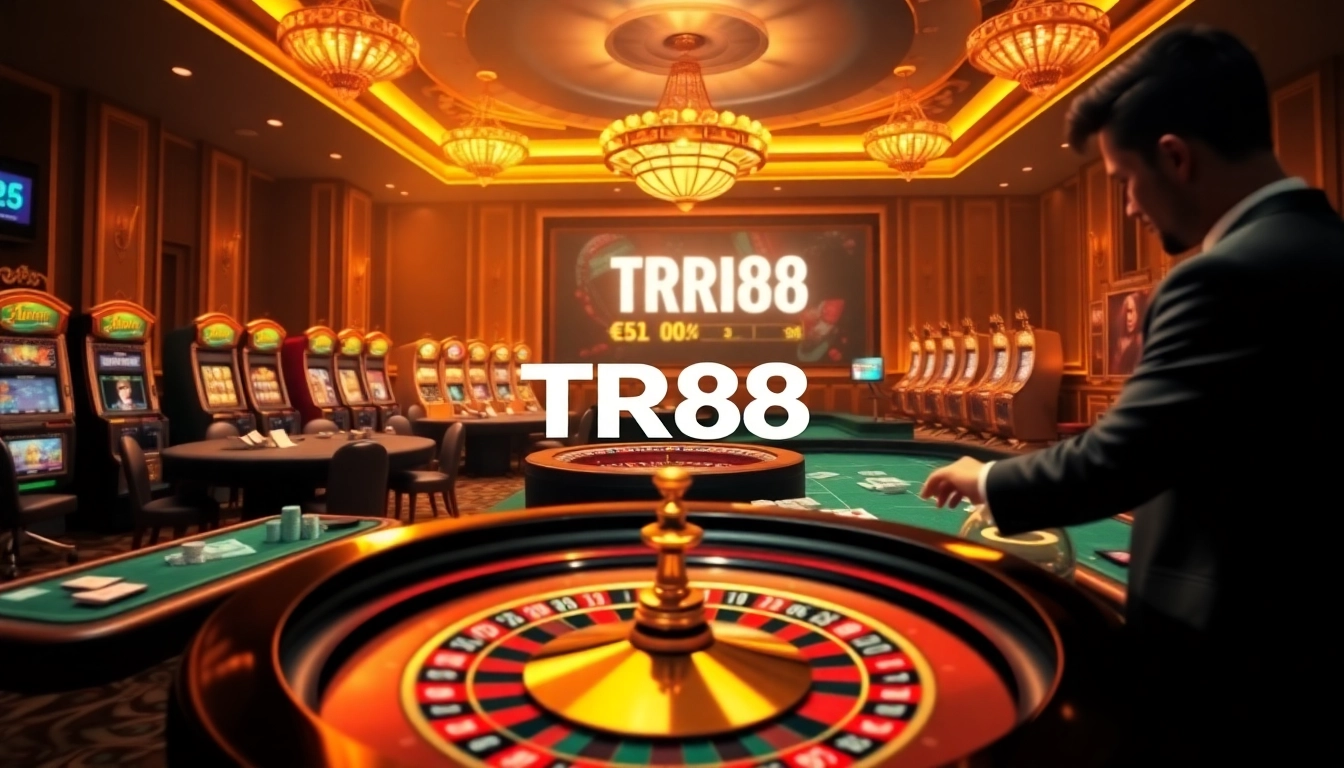 Engage in exciting online gambling at TR88 casino with high-stakes games and vibrant environments.
